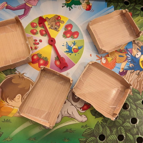 Strawberry Picking board game used