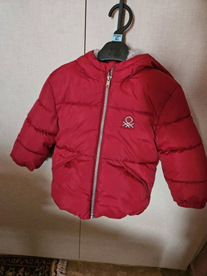 Μπουφάν Benetton για αγοράκι 18-24 μηνών σαν καινούργιο