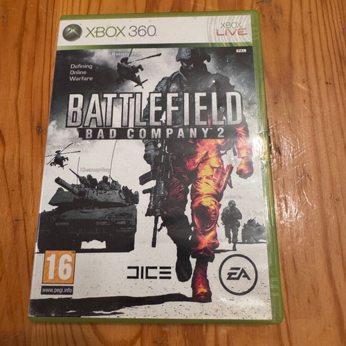Battlefield Bad Company 2 Xbox 360 game like new