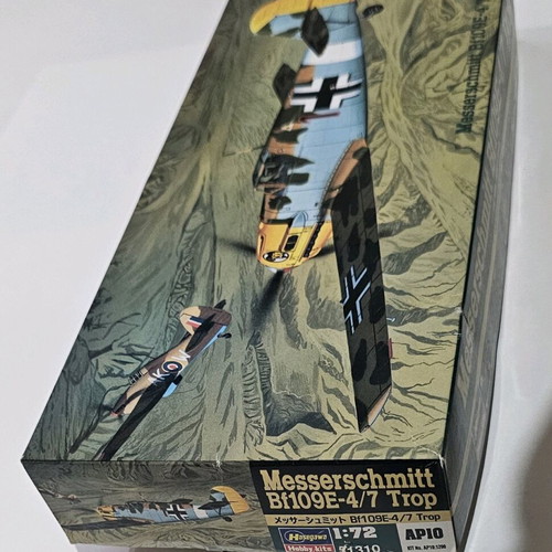 Messerschmitt Bf 109E-4/7 Trop πλαστικό μοντέλο σαν καινούργιο, Hasegawa 1/72