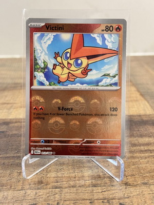 Pokemon Victini 012/086 Holo Pokeball Rare card mint