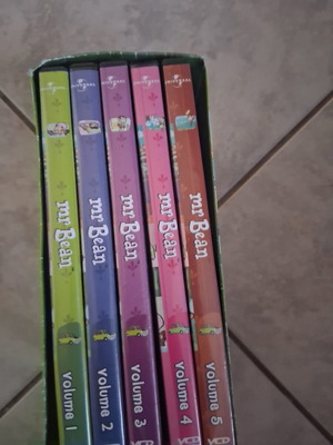 Mr Bean DVD set, 5 different DVDs