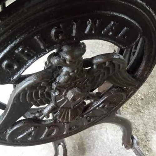 Cobblers sewing machine used, solid cast iron