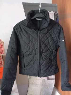 Puma medium black jacket like new