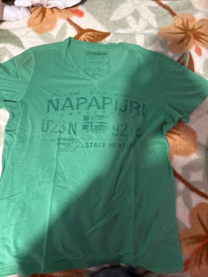 Napapijri shirt new, size M, green