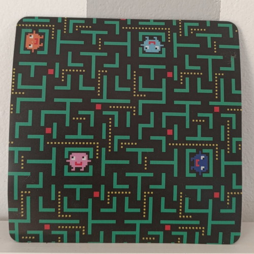 Gaming mousepad Pac-Man 20×20 cm like new