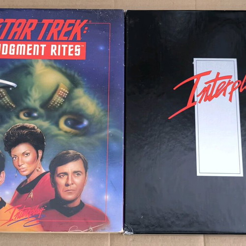 Star Trek Judgment Rites PC like new, complete box