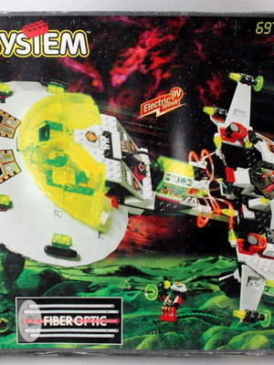 Vintage 1997 Lego System UFO 6979 Space Interstellar Starfighter Fiber Optic καινούργιο