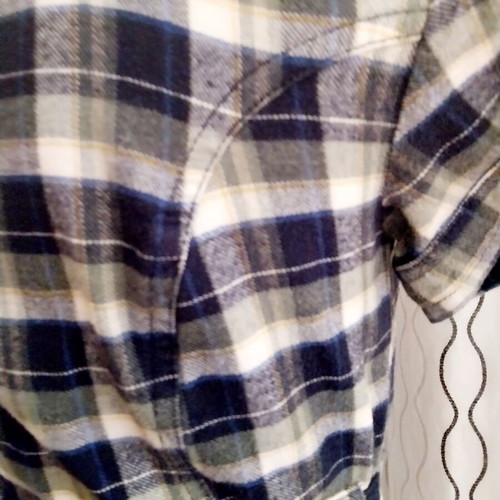 Short jacket with belt like new, size S/36, multicolor