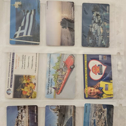 Ote phone card collection used, 34 rare cards from the 90s