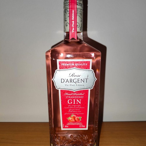 Rose d’Argent Strawberry Gin 700ml new, 40% Vol