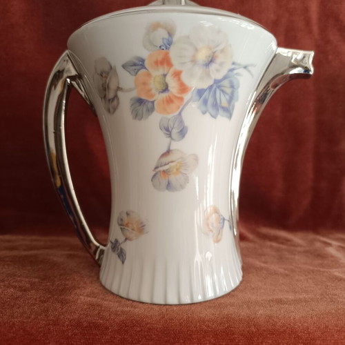 Vintage Limoges Art Déco coffee pot carafe like new (1920-1930)