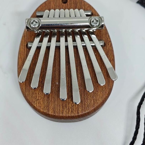 Mini Kalimba 8 Keys Walnut Wood like new