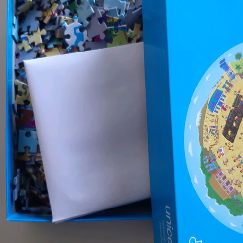 Unicef Round Puzzle 500 Pieces Like New