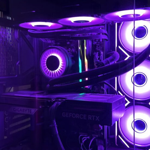 Gaming PC with Gigabyte GeForce RTX 5070 Ti 16GB