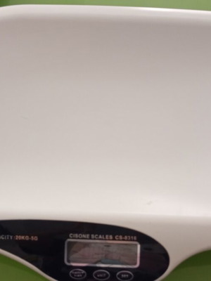 Baby scale unused