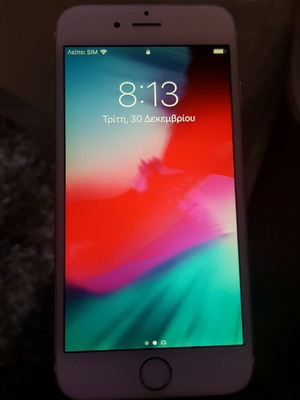 Iphone 6 χρυσαφί σαν καινούργιο με 32GB και μικρές γρατσουνιές