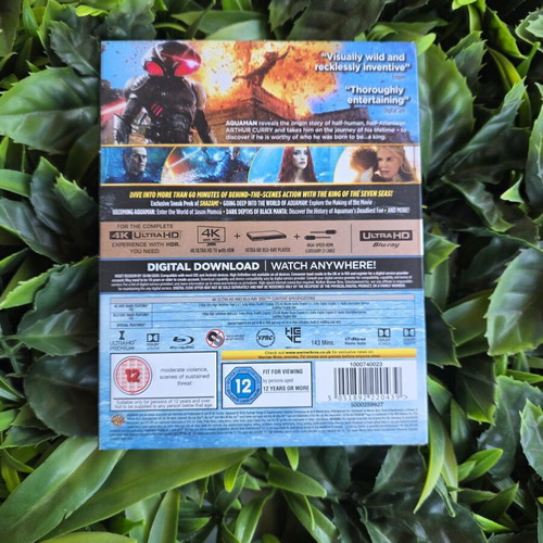 Aquaman 2018 4K UHD + Blu-ray