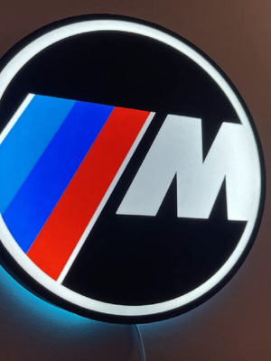 BMW M Power Light Box made to order