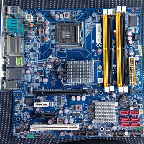 BCM RX45Q Industrial Motherboard Socket LGA 775 Micro-ATX like new