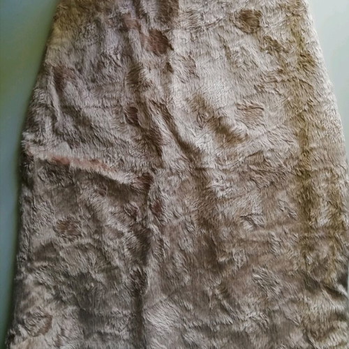 Kookai skirt like new, faux fur style cotton and viscose