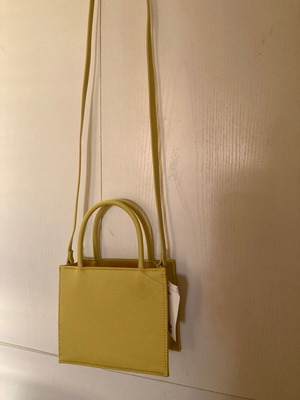 H&M Mini City Bag Καινούργιο, Χιαστί, Κίτρινο