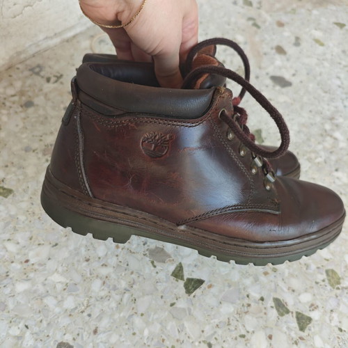Timberland vintage ankle boots used, brown, size 38