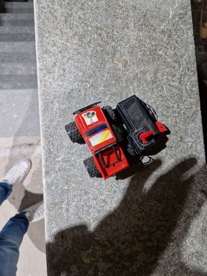 Jeep small remote control used with cable