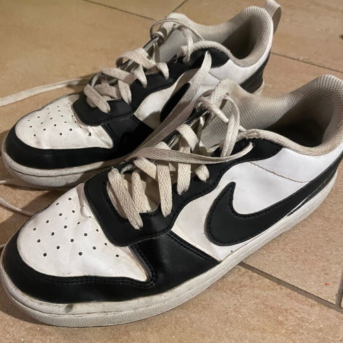 Nike Court Borough Low Recraft athletic shoes used, size 38.5