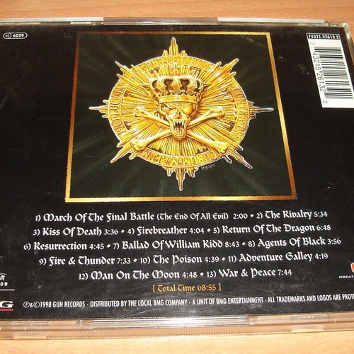 Running Wild The Rivalry CD used, metal genre