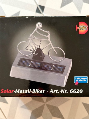 Solar Metal Biker decorative bicycle new by Inpro Solar