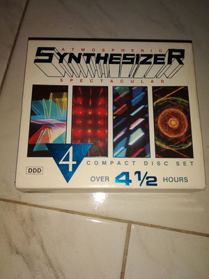 Atmospheric Synthesizer Spectacular 4CD like new, electronic music