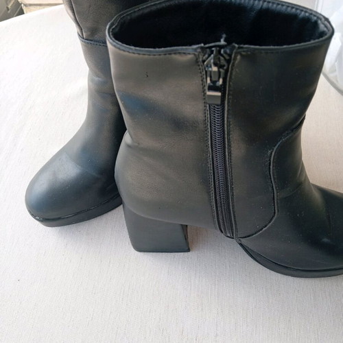About you ankle boots like new, black, size 37