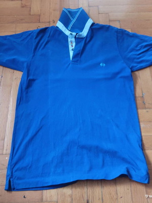 Il Granchio men's polo shirt used blue size Medium