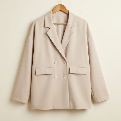 Blazer Jacket Spring Oversize MSR new, light ice gray