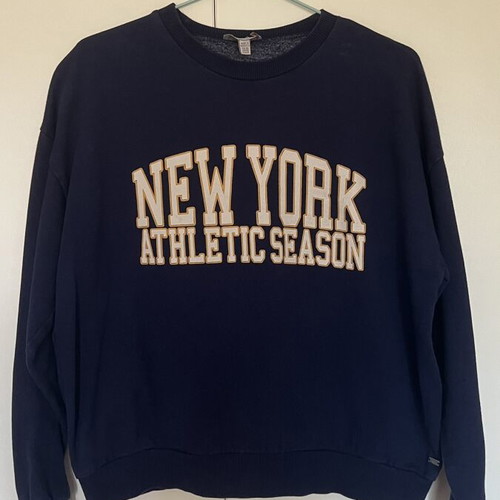Pull & Bear dark blue sweatshirt new, XS size