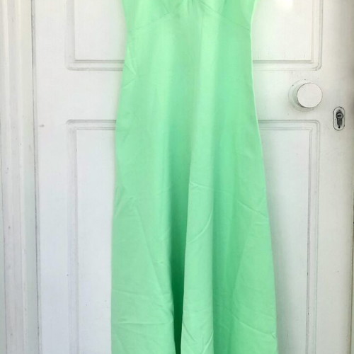 Maxi dress handmade, mint color, like new, size S/M