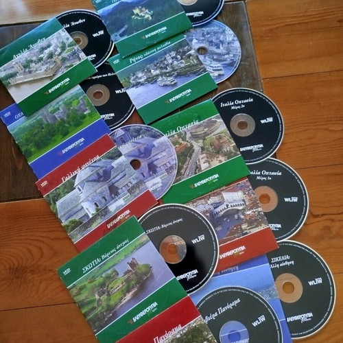 Travel documentary guide 10 VCD like new with subtitles