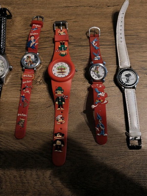 Watches used, set of 11 vintage for collection