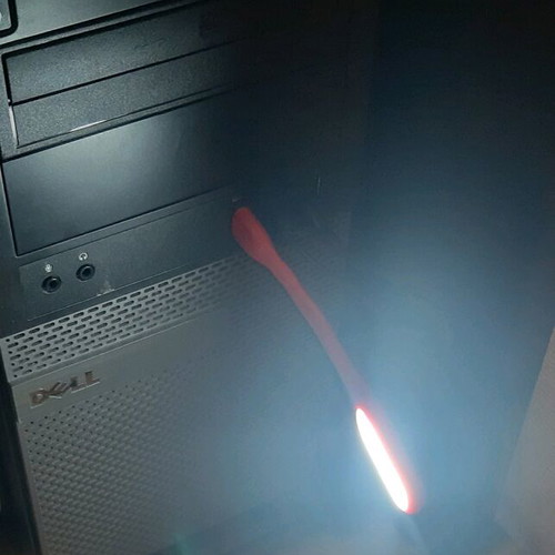 Usb light like new, connects to laptop and powerbank
