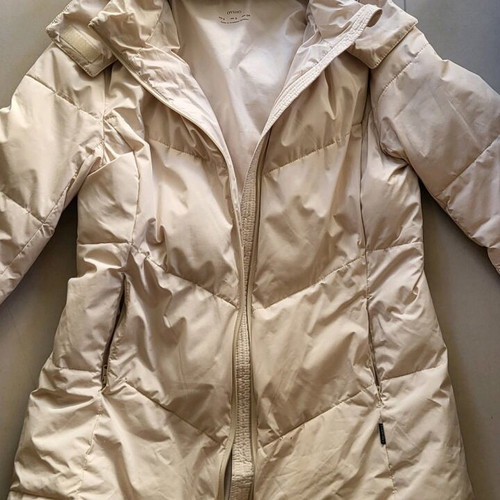 Oysho Long Cream Jacket Like New