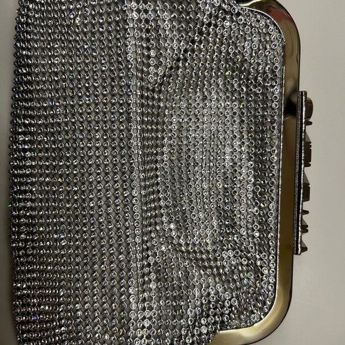 Valentino silver handbag like new