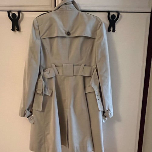 Women's trench coat Atos Lombardini used, gray, size S