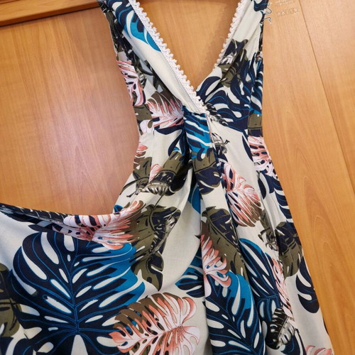 Maxi dress Shine2gether new, size S-M, multicolor with green
