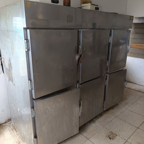Stainless Steel Professional Refrigerator Freezer used