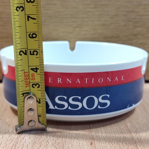 Assos International Cigarettes Plastic Ashtray used