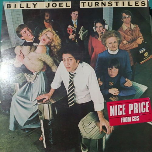 Billy Joel Turnstiles vinyl record