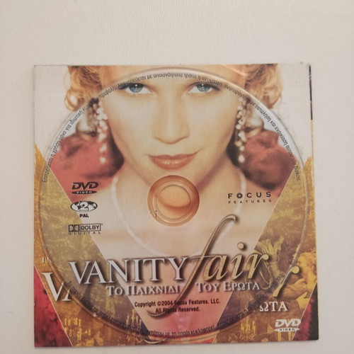 Vanity Fair DVD new, historical drama movie with subtitles