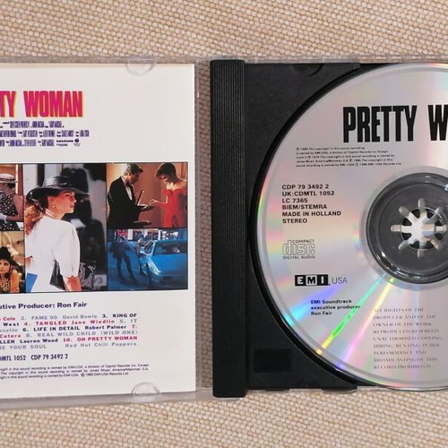 Pretty Woman Original Motion Picture Soundtrack CD like new