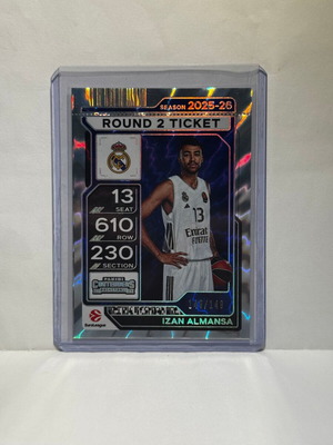 Panini Contenders Euroleague Izan Almansa #17 Round 2 Ticket 2025-26 new